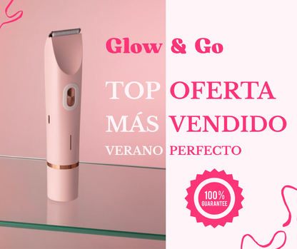 Glow & Go | Depiladora Corporal 2 en 1