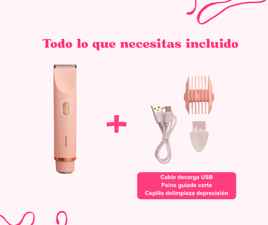Glow & Go | Depiladora Corporal 2 en 1